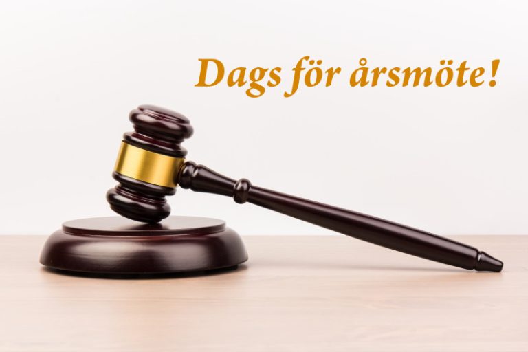 Välkommen till årsmöte!