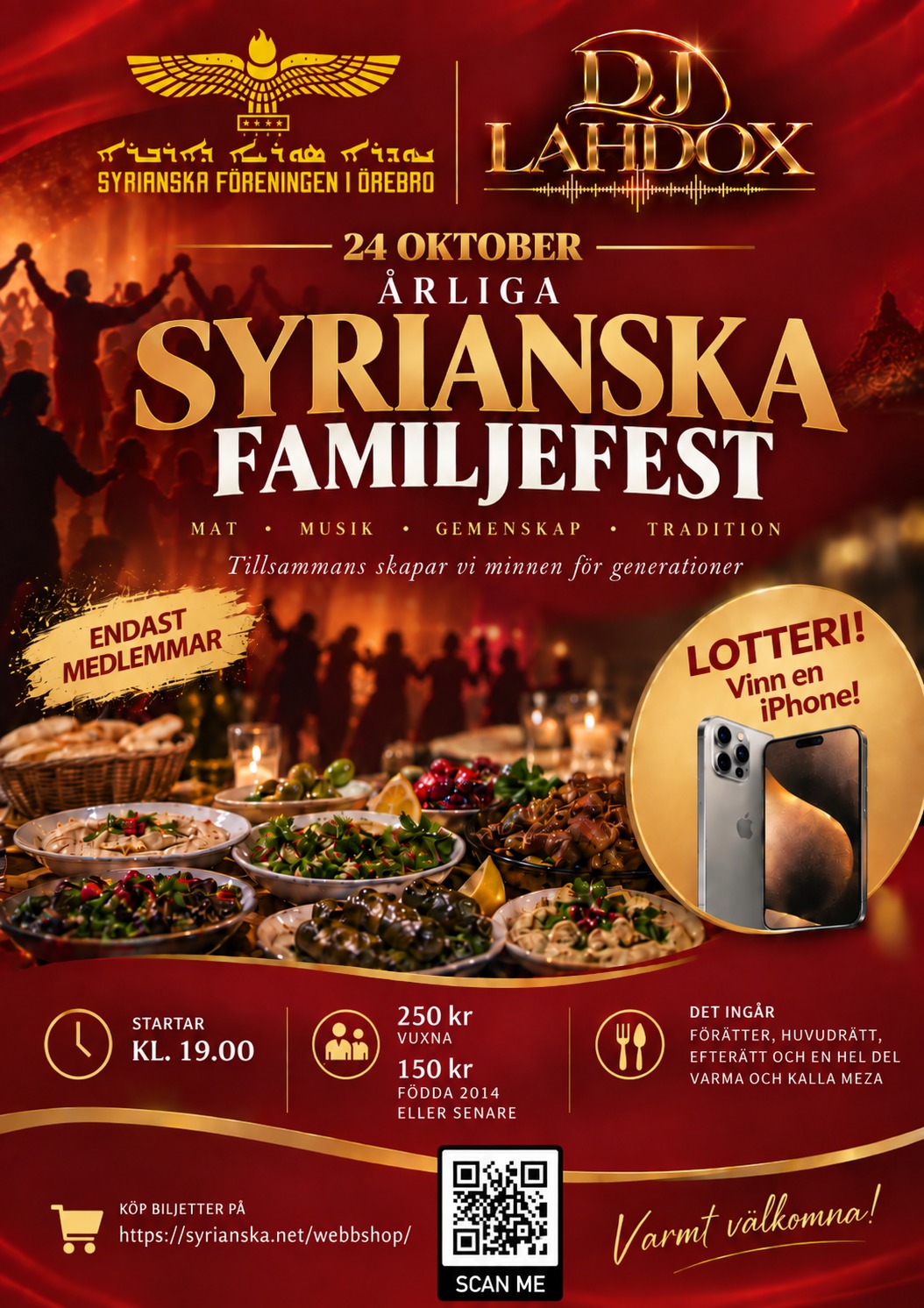 Årets familjefest 2026-10-24