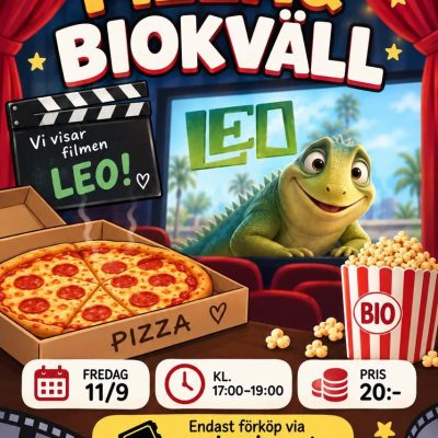 PIZZA & BIOKVÄLL